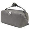 hhhouu Large PU Leather Makeup Bag with Handle, Travel Cosmetic