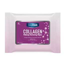 Infinix Makeup Remover Wipes for Daily Skincare Anytime - Gentle, Hydrating & Alcohol-Free Makeup Wipe with Collagen for Soft, Smooth Skin - Travel Face Wipes for Home, Work, Or On-The-Go Use-12-Pack