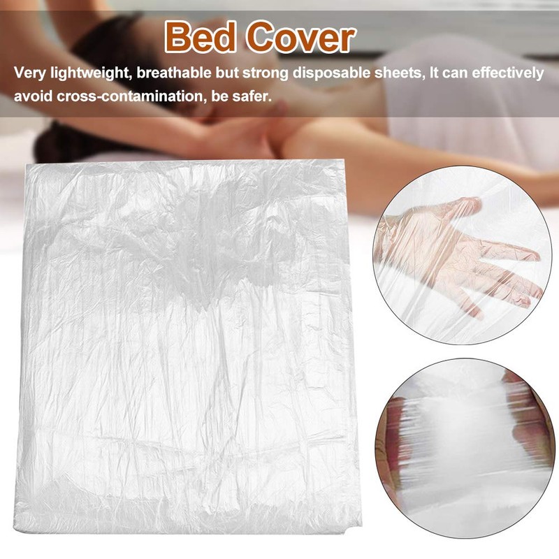 Disposable Massage Bed Cover, 100 Pcs Disposable Use Bed Cover,