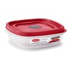 Rubbermaid 2030328 Easy Find Vented Lid Food Storage Container, 3-Cup