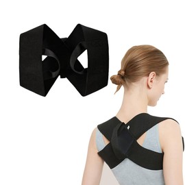 FDEETY Posture Corrector Back Straightener Men Women Back Support Belt Breathable Posture Trainer Shoulder Strap for Ergonomic and Healthy Posture (S)