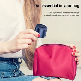 HOAIYO TWS Portable Wireless Speaker with Built in Mic and Play 2 Speakers Together (Blue)