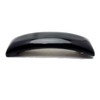 French Design Barrette Rectangular Oval 4 Inch (Black)