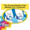 Trolls Armrest Buddy Stuffed Plush Travelling Toy With Blanket 13”