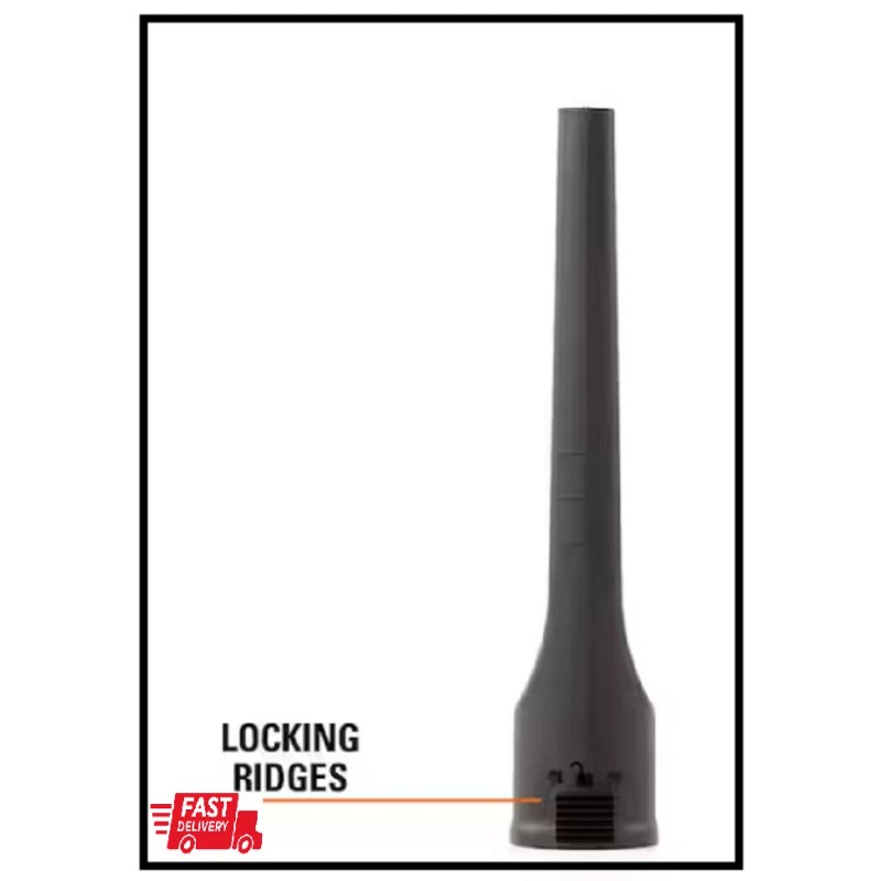 RIDGID 2-1/2 in. Locking Crevice Tool Accessory for RIDGID Wet/Dry