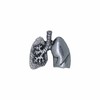 Jim Clift Design Lungs Lapel Pin - 1 Count