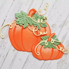 Harvest fall autumn thanksgiving pumpkin metal cutting dies cut machine cutter