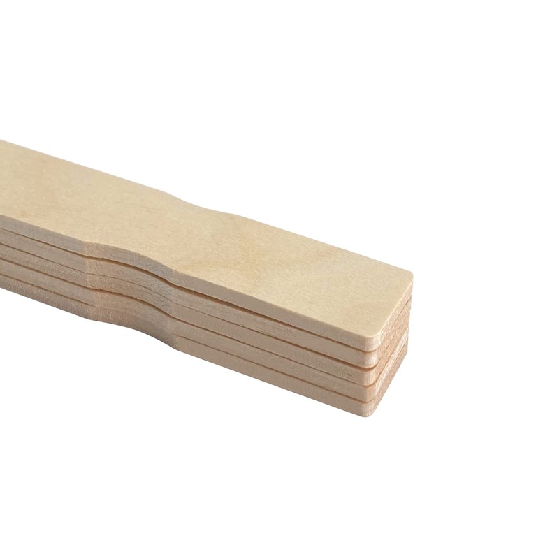 5 Pack Paint Stir Sticks, Wooden Sticks for Crafting, 12
