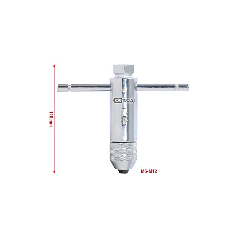 KS Tools 331.0665 Ratcheting Tap Holder 100mm