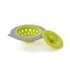 Full Circle Sinksational Sink Strainer with Stopper, Green