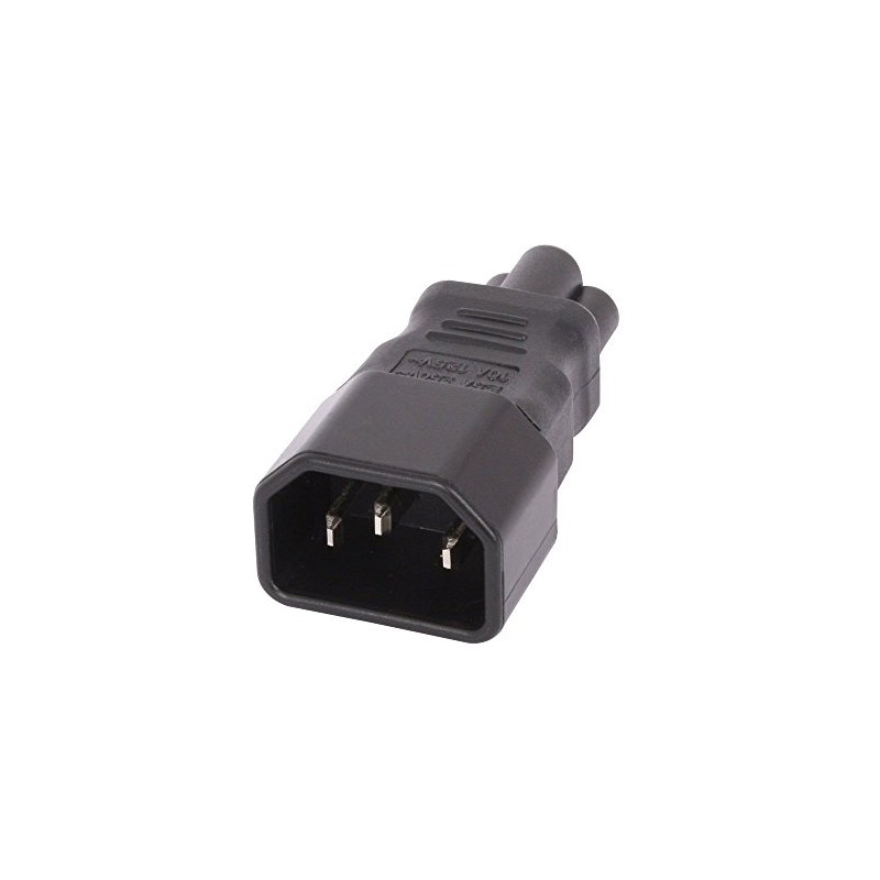 LINDY IEC C14 to C5 Cloverleaf Adapter 30453