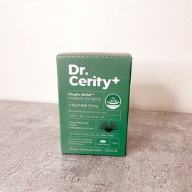 Dr. Cerity Ginkgo Belif 600mg x 60 tablets in / 닥터세리티 징코 빌리프 600mg x 60정 in