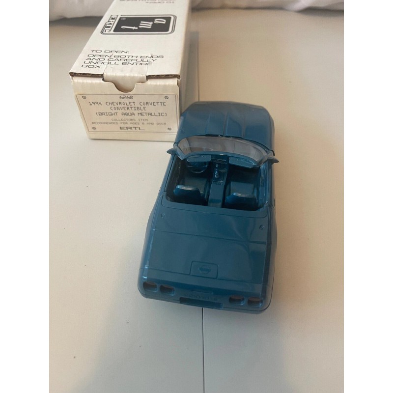 1996 Corvette Dealership Promo Car Bright Blue Metallic Coupe