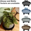 6 Packs 15” Extra-large Plant Caddy Plant Saucers on Wheels