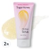 Bring Organic Sugar Honey Body Scrub After Waxing, 150ml, 2 pieces / 브링오가닉 슈가 허니 바디 스크럽 애프터 왁싱, 150ml, 2개