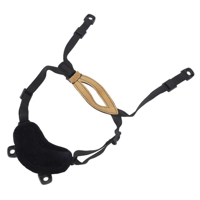 Helmet Chin Strap Outdoor Adjustable 4 Points Chin Strap for