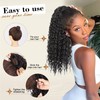 AISI BEAUTY Afro Kinky Curly Drawstring Ponytail Hair Extension for