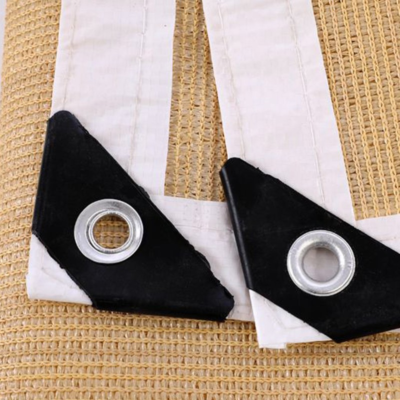 Balcony Screen Fence Beige Thickened Sun Prevention Private Protection Patio