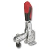 AMF 90027 Vertical acting toggle clamp"6800", Size 2, silver/red