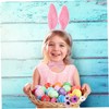 BESPORTBLE Rabbit Ear Headband Pink Plush Party Accessories Lightweight Costume