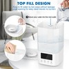 Cool Mist Humidifiers for Bedroom, Upgraded Humidifiers for Large Room