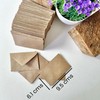 100 Mini sobres papel kraft 9 x 6.2 cms, sobres