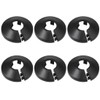 SGERUFZ Pack of 6 Heating Pipe Rosette Heating Pipe Cover,