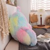 A Nice Night Faux Fur Reading Pillow Bed Wedge Large
