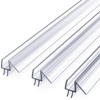 Delamu 39-Inch Shower Door Bottom Seal Strip - 3 Pack