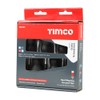 TIMCO Stubby Screwdriver Set - Assorted Sizes - 6 Screwdrivers
