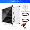 Solar Panel Kit 50W with 10A Charge Controller Monocrystalline Solar