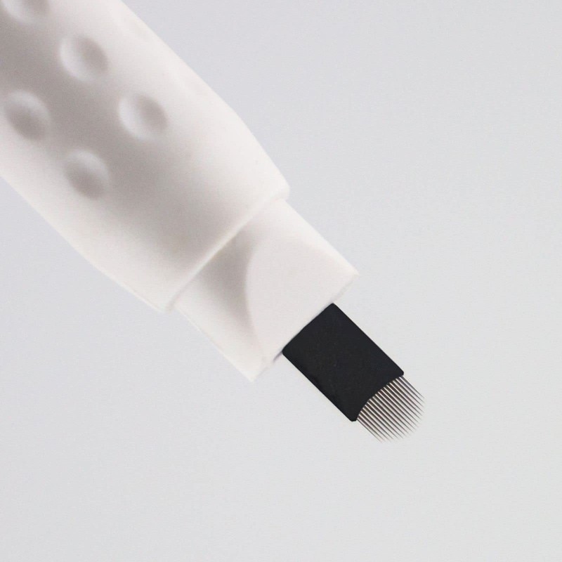 Pack of 20 Black Microblading Disposable Handpiece with Needles 18U