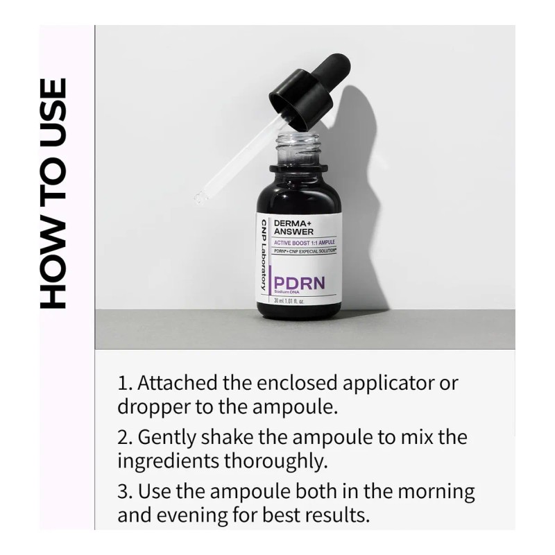 Suero Facial Cnp Pdrn Active Boost: Suaviza Líneas De Expres