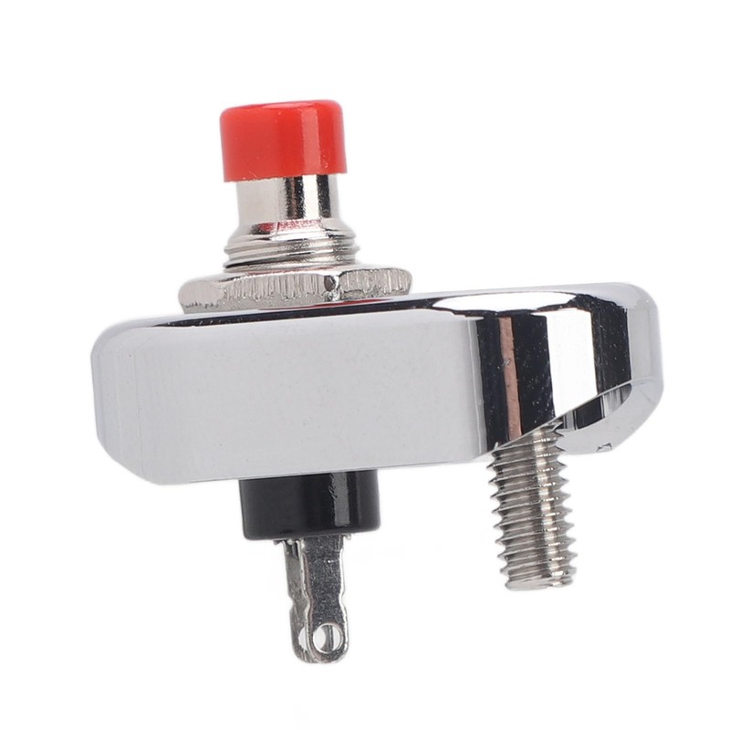 Handlebar Start Stop Switch, Auto Reset Motorcycle Handlebar Rocker Switch,