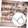 Operitacx 2 Pcs Adjustable Wire with Hook Hanging Rope for