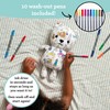 eatsleepdoodle Colour In Fairytale Bear Colouring Plush w/ 10pk Washable