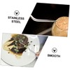 KICHOUSE Stainless Steel Tweezers Angled Tip Tweezer Tongs Fish Bone