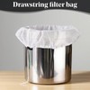 Extra Large Fine Mesh Nylon Drawstring Straining Bag for Brewing