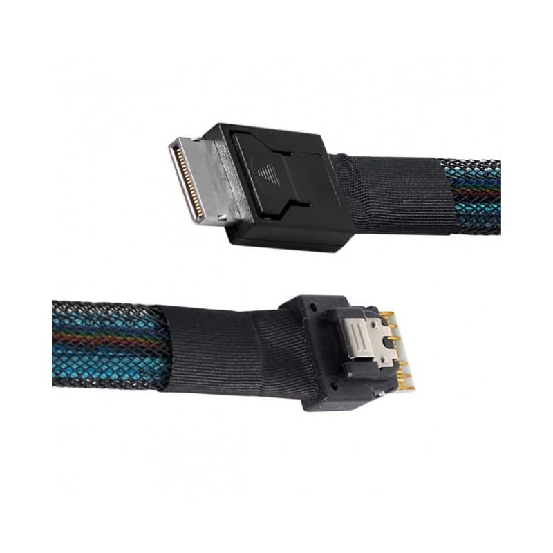 xiwai PCIe PCI Express SFF-8611 4i OcuLink to SFF-8654 Thin