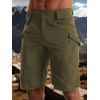 AUTIWITUA Men's Hiking Shorts Waterproof Tactical Cargo Short Pants Quick