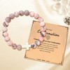 JERYAQTQ Confirmation Gifts for Teenage Cross Charm Beaded Bracelet for