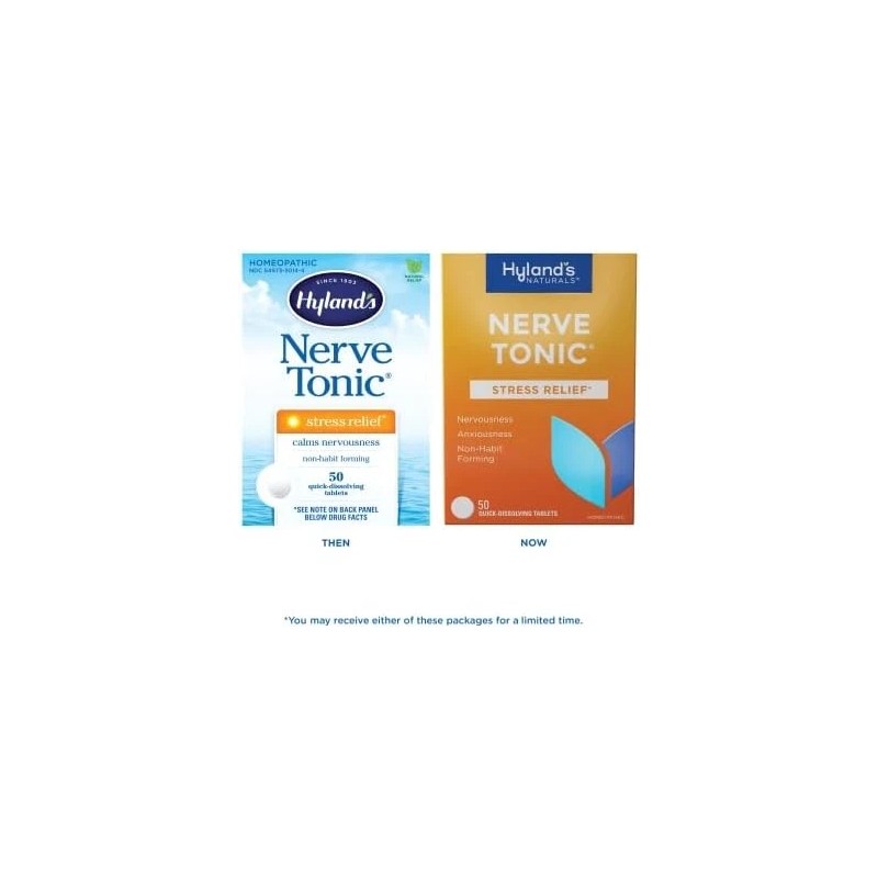 Des Not Apply Hylands Nerve Tonic Stress Relief Tablets Restlessness