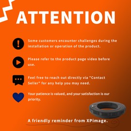 XPIMAGE Lens Mount Adapter Ring Compatible with Leica R Lens to Hasselblad X System XCD Camera X1D X2D