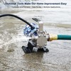 TecHome 115V 1/10HP 330GPH Utility Rain Barrel Waterbed Pump, With