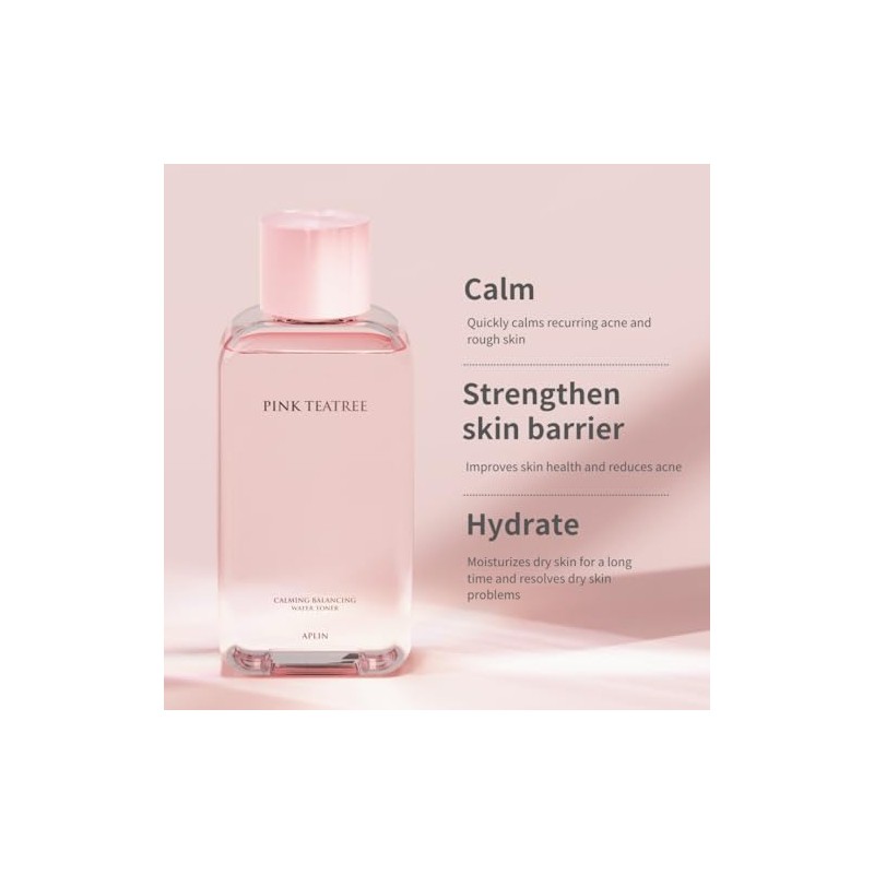 [APLIN](アプリン)ピンクティーツリートナー 150ml Pink teatree toner 化粧水 拭き取り化粧水 水分保湿 敏感肌 脂性肌