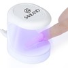Saviland Mini Nail Lamp, Quick-Dry Gel Nail Lamp 16W, Portable