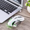 2.4G Wireless Rechargeable Gaming Ergonomics Optical Mouse Mice For PC
