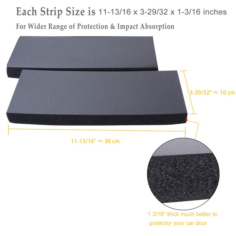 Garage Wall Protector Bumper Guards - 6 Pack Universal 1-3/16"