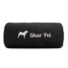 Shar Pei Hand Towel with Paw Print Design Embroidered Deluxe