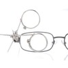 Jeweller's Eye Loupe 3.3X, 6.6X, 9.9X Triple Ocular Loupe Clip